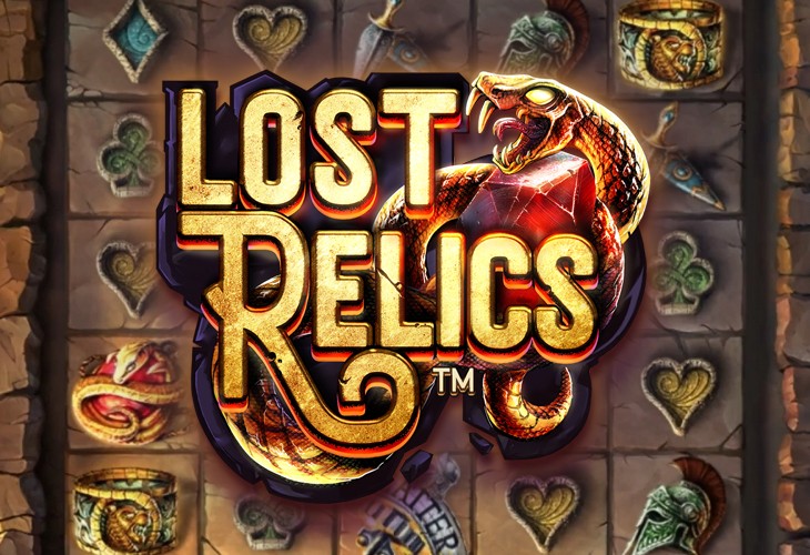 Lost Relics - NetEnt slot at Betonred Casino Casino