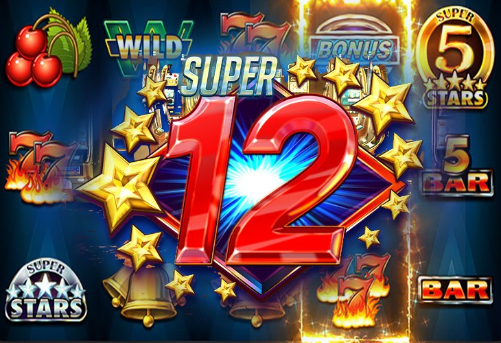 Super 12 Stars - Red Rake slot at Betonred Casino Casino